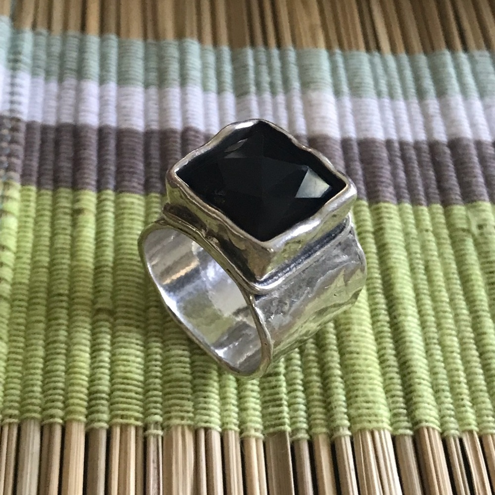Silpada Sterling Silver Smokey Quartz Ring - Picture 5 of 16